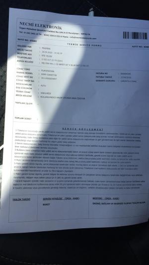 Sony 10 Günlük Konsol Kolu Arızalı Çıktı