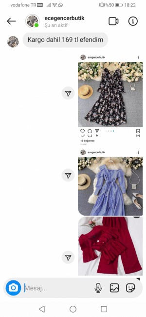 Ecegencerbutik 170 Tl'lik Verdiğim Kıyafet Siparişi Tamamen Farklı Ucuz Yırtık 3 Tane Buluz Konulmuş