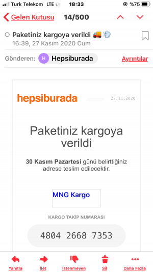 Hepsiburada 18 Günde Siparişim Gelmedi, Kendiliğinden İptal Oldu