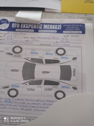 Dok - Denizli Oto Ekspertiz 24.12.2015'ye Volkswagen Passat Aldım Denizli'de Ekspertiz Yaptırdım