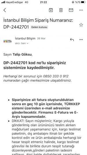 İstanbul Bilişim Para İadesi Yapılmıyor