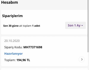Morhipo 3 Gündür Ürünlerimin Kargoya Verilmesini Bekliyorum Ama Hiçbir Şekilde Ürünlerim Kargoya Verilmiyor.