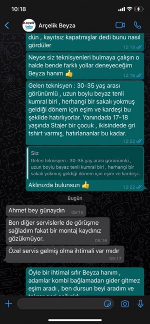 Arçelik 4169-kurtköy Batı Servisi Montaj