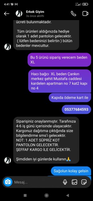 Brugiyim 5 Adet Sweat Shirt Ürün Sipariş Verdim