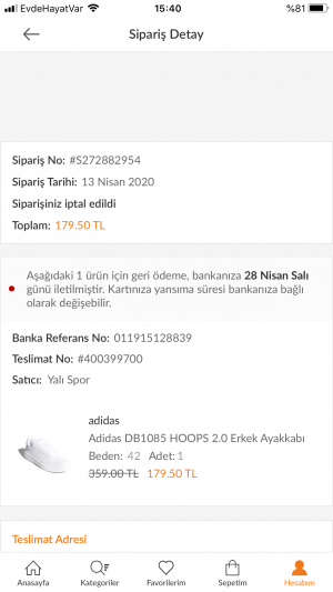 Trendyol Mağduriyetimi Giderin