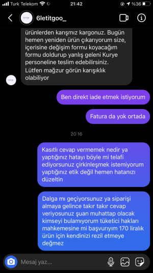 Letitgoo_6 Fatura Yoktu