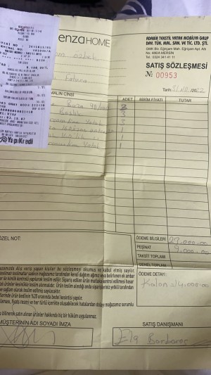 Enza Home 9000 Tl' Min Üstüne Yatmaya Çalışıyorlar