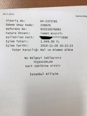 İstanbul Bilişim'de Sabır Taşına Döndüm