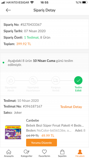 Trendyol Farklı Ürün