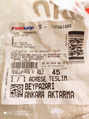 Sürat Kargo Eksik Ürün Getirme