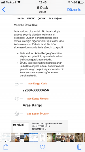 Trendyol İade Ödenmiyor