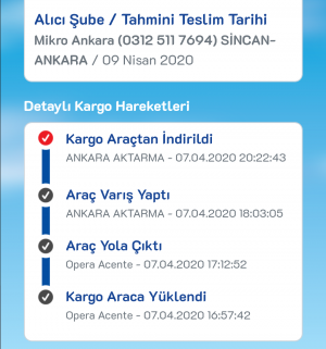 Sürat Kargo 6 Gündür Kargom Gelmiyor