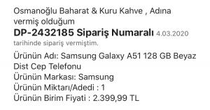 İstanbul Bilişim'den Sipariş Verildi , İptal Oldu, Hala Para Yok