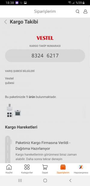 Vestel Haftalardır Gelmeyen Ankastre Set Problemi
