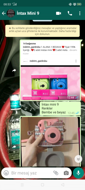 Dedem Lojistik'den Fotoğraf Makinesi İstedim Sabun Geldi