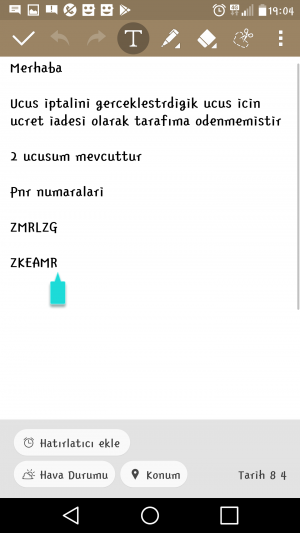 Pegasus Ücret İade Edilmedi