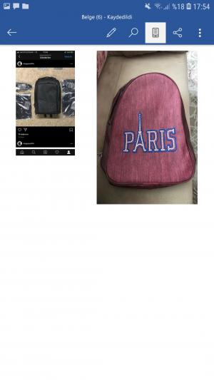 Kingsons91tr 170 ₺ Lik Bir Sırt Çantası Sipariş Vermiştim Yerine Bambaşka Uyduruk Bir Çanta Göndermişler.
