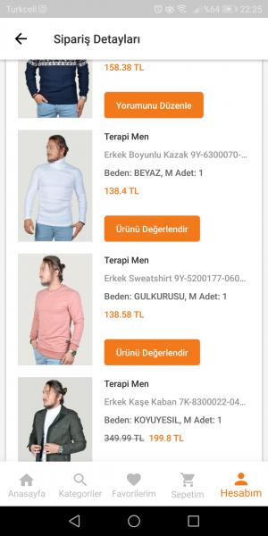 Trendyol Eksik Ürün, Yanlış Ürün,