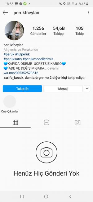 Perukfidanceylan'dan Peruk Siparişi Verdim