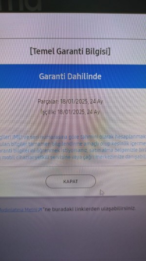 A101 Market Garantisi Başlamış Telefon Satıyor
