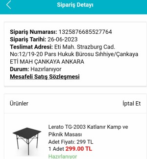 A101 Market Parasını Aldığı Ürünümü Göndermiyor