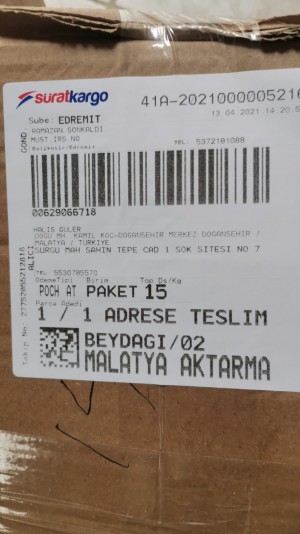 Sürat Kargo Adamlar Görevini Yerine Getirmiyor Kargonuz Gelmiştir Diye Arayıp Haber Dahi Vermiyorlar