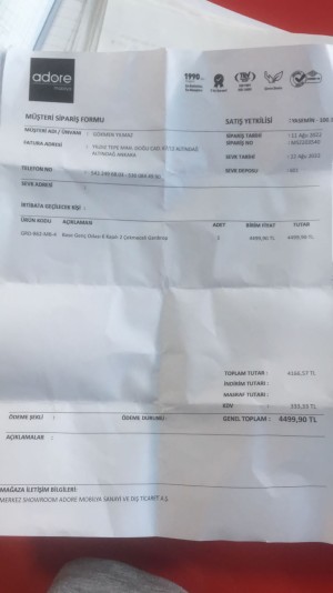 Adore Mobilya Neredesin