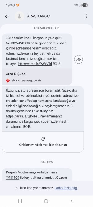 Adrese Gelinmemesine Rağmen "sizi Bulamadık" Diyen Kargocu