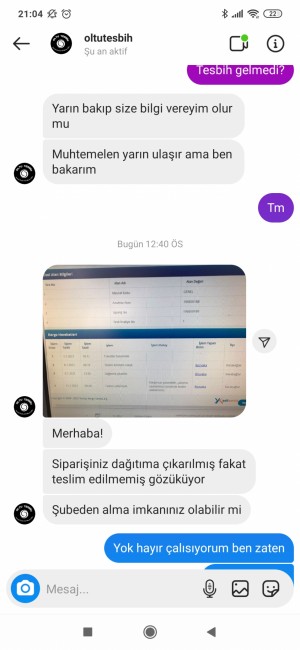 Yurtiçi Kargo Ürün Adresime Gelmiyor