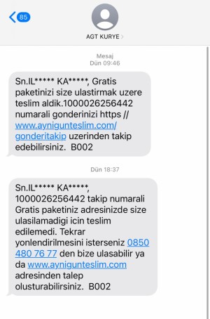 Agt Kurye İşgüzarlığı