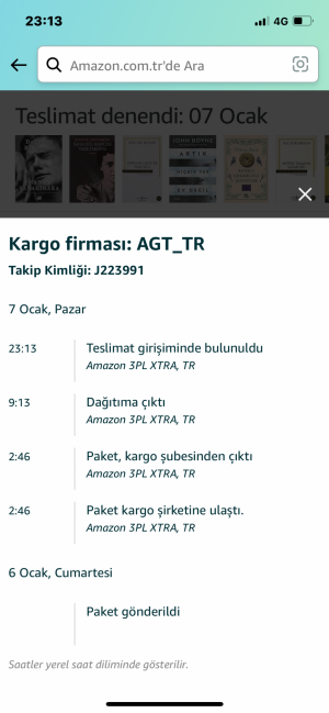 Agt Kurye Şikayet