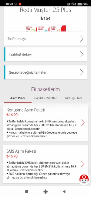 Vodafone Net Akıllı Telefon Ve Evde İnternet