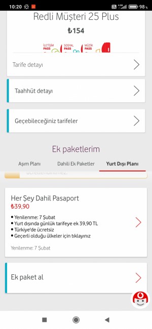 Vodafone Net Akıllı Telefon Ve Evde İnternet