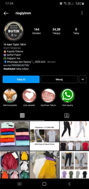 Riogiyimm Alakasız Ve Defolu Mal