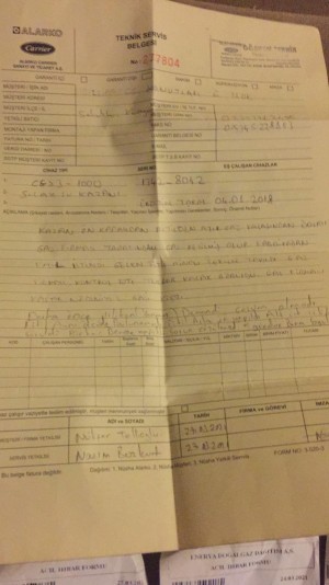 Alarko Carrier Kazan Kullanan Sitemizde 60 Daire Bir Haftadır Kalorifersiz