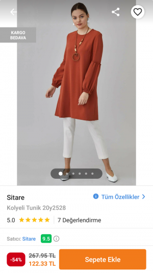 Trendyoldan Aldığım Tuniğin 1 Giyimde Tüylenmesi