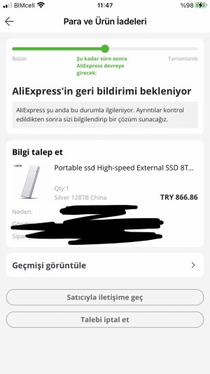 Aliexpress Ssd Bozuk Çıktı