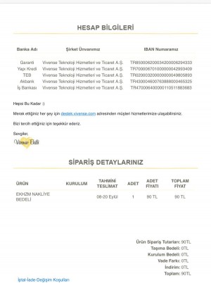 Vivense Alışveriş Yaparken Dikkat