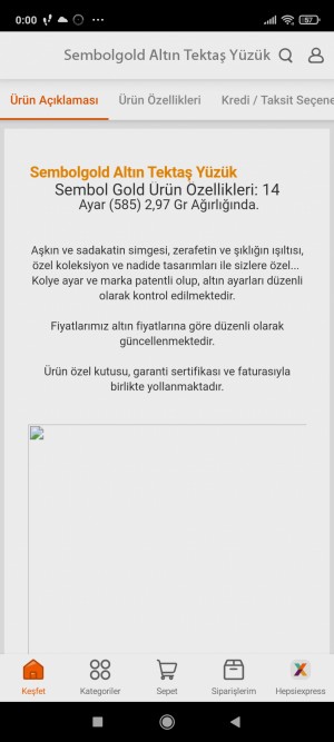 Hepsiburada Altın Açıklamasında Ki İle Gelen Altın Arasında Gram Farkı Var