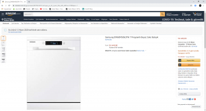 Samsung 7 Programlı Yerine 6 Programlı Bulaşık Makinesi Gönderildi