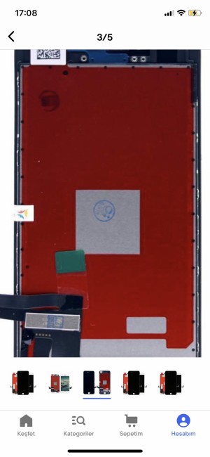 Gittigitiyor Ensonbizde Apple 8 Orijinal Ekran