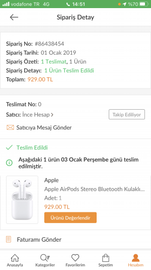 Trendyol Apple Airpod Bluetooth Kulaklık