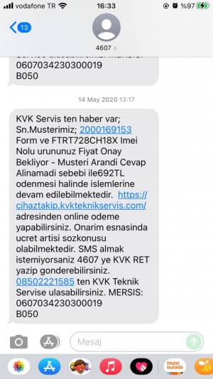 Apple Üretim Hatalı Beatsx Kulaklığı Değiştirmemesi