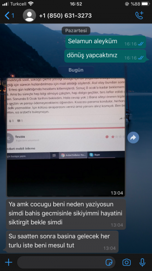 Arzbet Aradan 1 Ay Geçmesine Rağmen Parayı Alamadım Üstüne Tehdit Ediliyorum