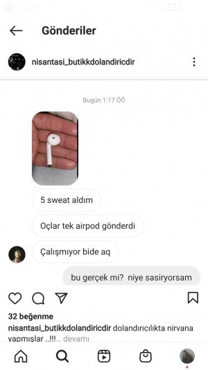 Aras Kargo Instagram Sitenin Bildiği Halde Kargolarını Getiriyor
