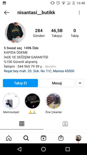 Aras Kargo Instagram Sitenin Bildiği Halde Kargolarını Getiriyor