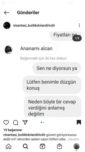 Aras Kargo Instagram Sitenin Bildiği Halde Kargolarını Getiriyor