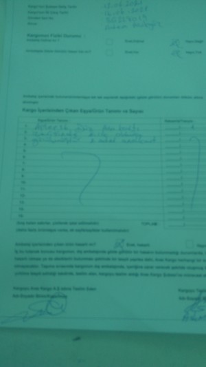 Aras Kargonun Rezilliği