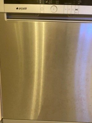 Arçelik Bulaşık Makinesi Sorunlu, Kapağı Pas Tutuyor, Değiştirilmiyor.