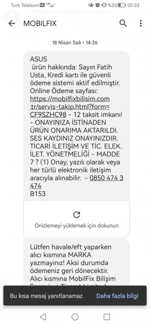 Asus 2 Aydır Tamirde